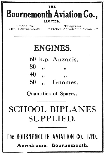  Bournemouth Aviation - Flying School Aircraft Engines           