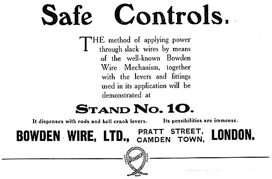 Bowden Wire Mechanism.- Bowden Controls                          