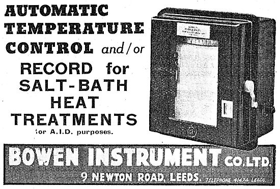 Bowen Instruments. Industrial Temperature Control Equipment      