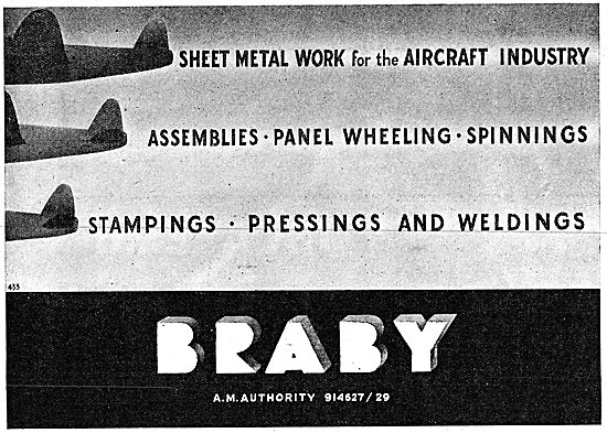 Fredk Braby - Pressings, Stampings & Sheet Metal Work            