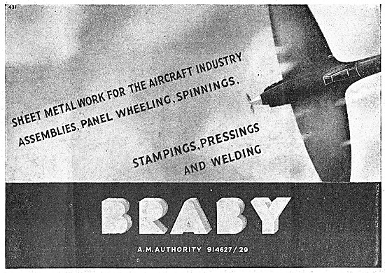 Fredk Braby - Pressings, Stampings & Sheet Metal Work            