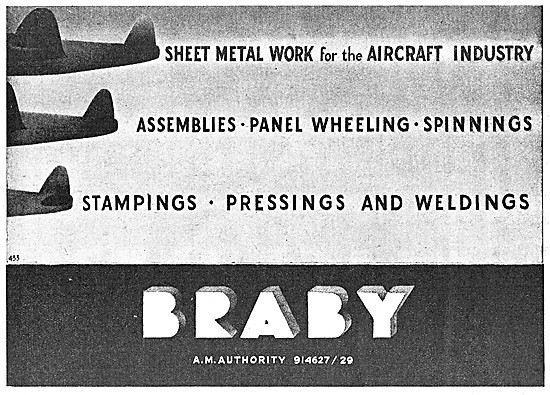 Fredk Braby - Pressings, Stampings & Sheet Metal Work            