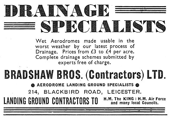 Bradshaw Bros. Airfield Construction Contractors                 