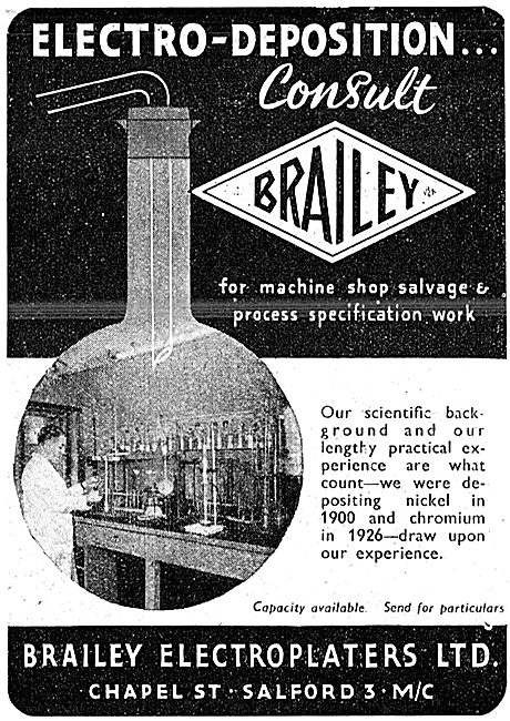 Brailey Electroplaters. Electro-Deposition                       