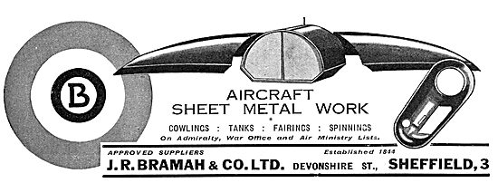 J R Bramah & Co - Aircraft Sheet Metal Work                      