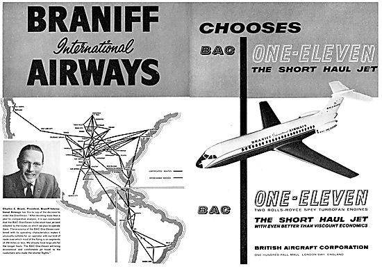 Braniff Routes                                                   