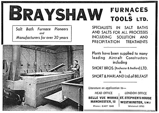 Brayshaw Furnaces & Tools. Industrial Furnaces                   