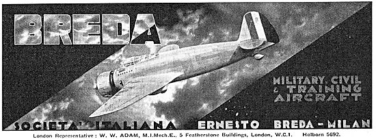 Breda - Aircraft : Societa Italiana Ernesto Breda                