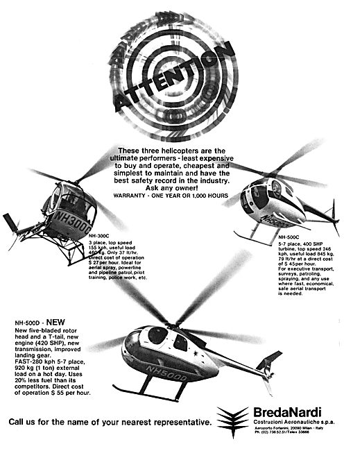 BredaNardi NH-500C  NH-500D                                      