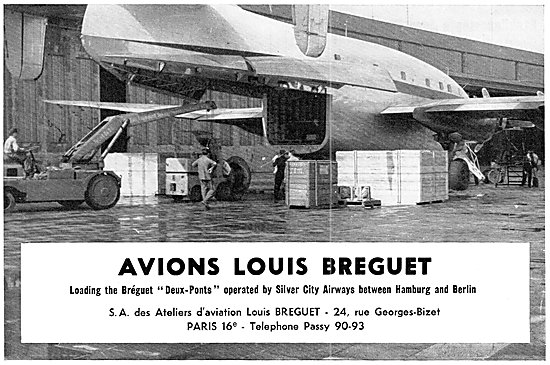 Breguet Deux-Ponts Transport Aircraft                            