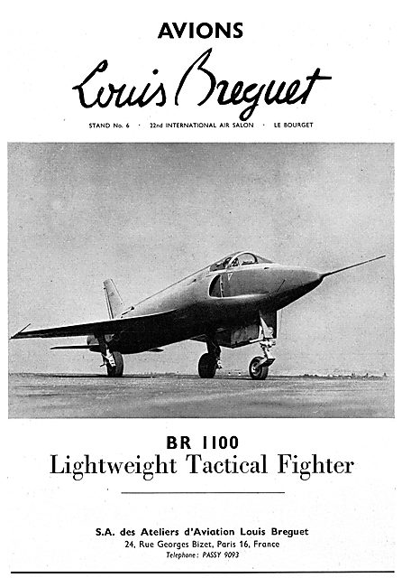 Avions Louis Breguet BR 1100                                     