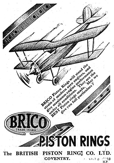 Brico Piston Rings Are Specially Designed For Aircraft Engines   