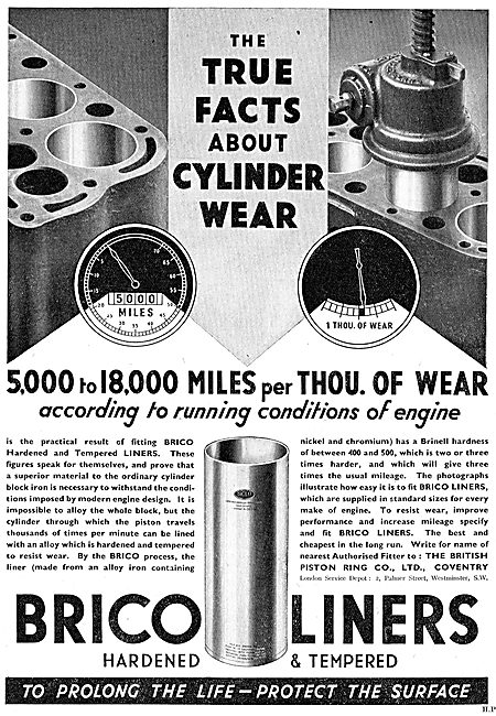 Brico Aero Engine Cylinder Liners                                