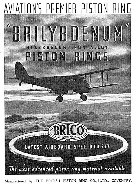 Brico Piston Rings - Brilybdenum - Molybdenum Iron Alloy         