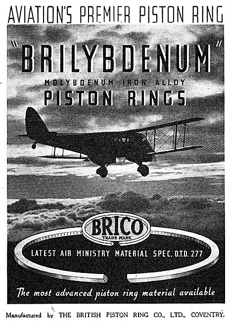 Brico Brilybdenum Piston Rings                                   