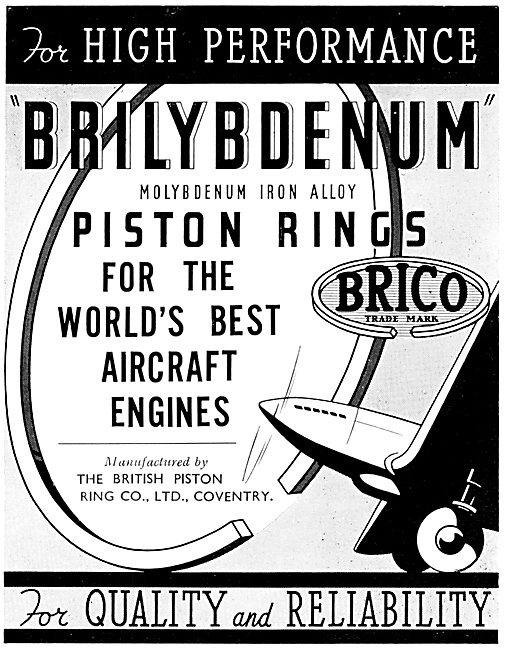 Brico Piston Rings Brilybdneum                                   