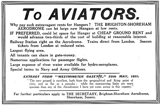 Brighton-Shoreham Aerodrome                                      