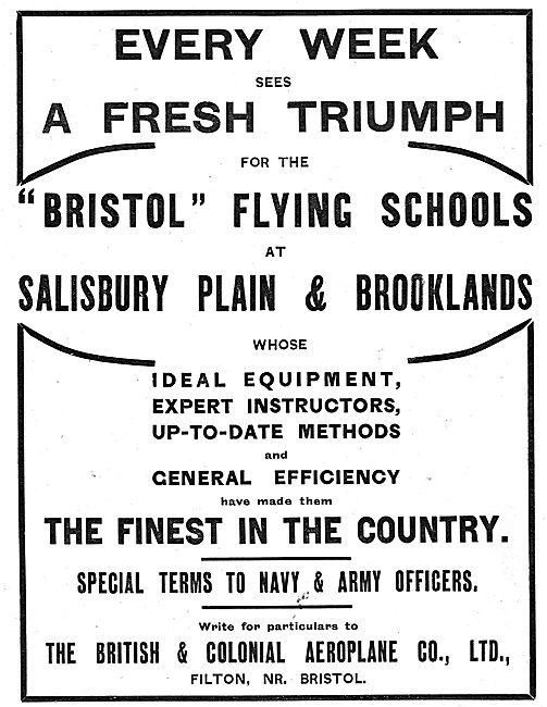 Bristol Flying Schools                                           