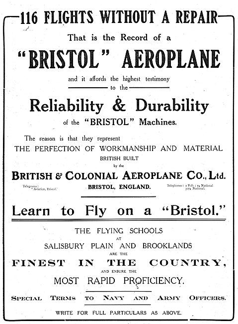 Bristol Aeroplanes                                               