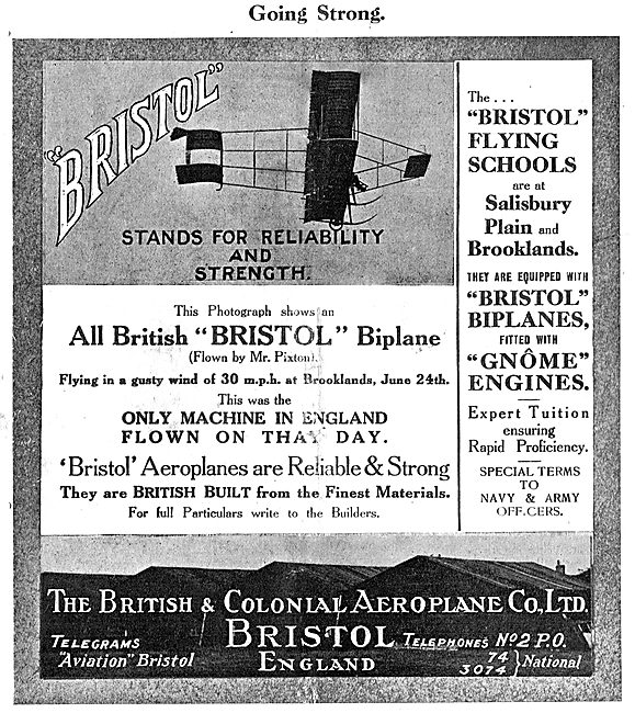 Bristol Biplane (Pixton)                                         