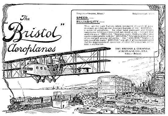 British & Colonial Aeroplane Co - Bristol Triplane               