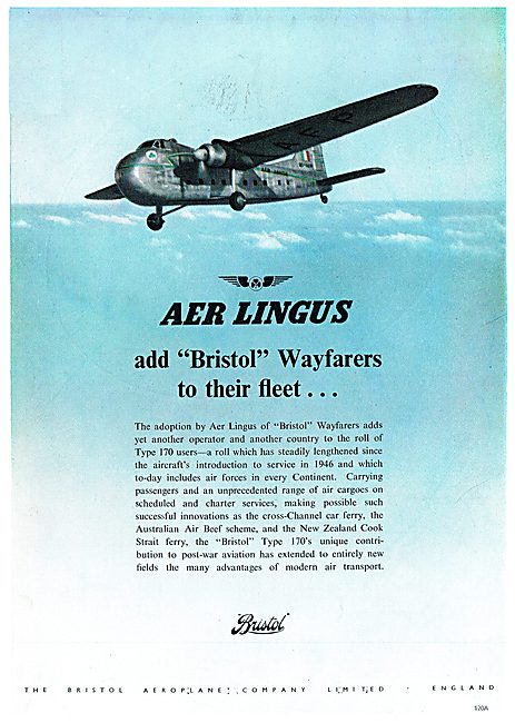 Bristol Wayfarer - Aer Lingus                                    