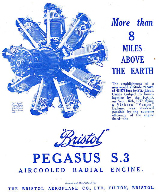 Bristol Pegasus S3 Aero Engine                                   