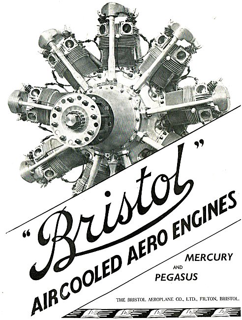 Bristol Pegasus and Mercury Aero Engines                         