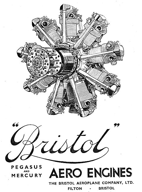 Bristol Pegasus & Mercury Aero Engines                           