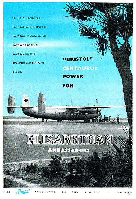 Bristol Centaurus - Airspeed Ambassador - Elizabethan            