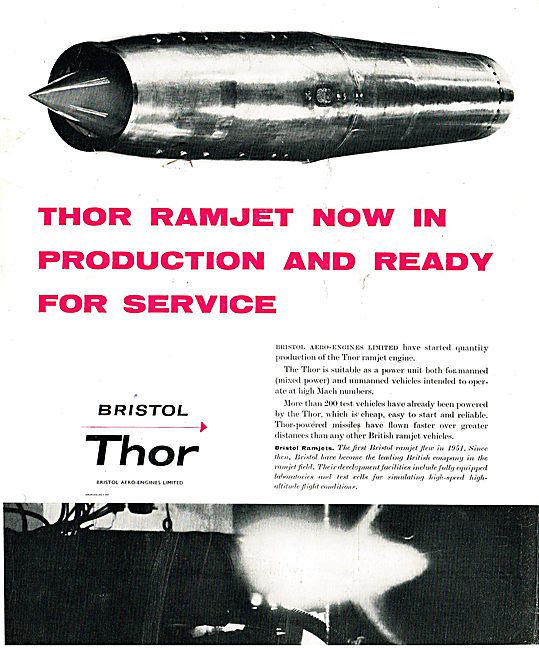 Bristol Thor Ramjet                                              