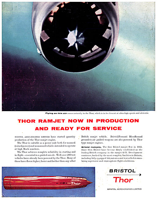 Bristol Thor Ramjet                                              