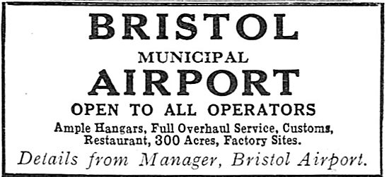 Bristol Municipal Airport - Open To All Operators                