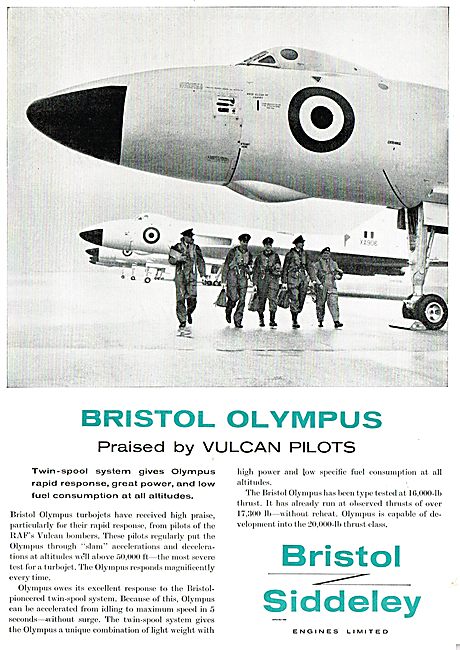 Bristol Siddeley Olympus Praised By Vulcan Pilots                