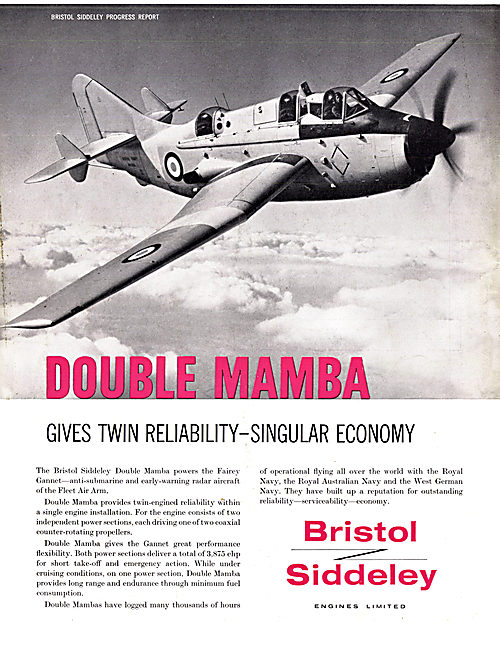 Bristol Siddeley Double Mamba                                    