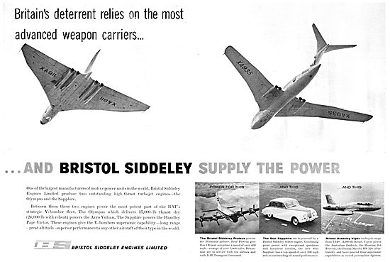 Bristol Siddeley Olympus - Bristol Siddeley Sapphire             