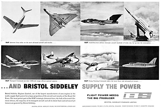 Bristol Siddeley Engines 1960                                    