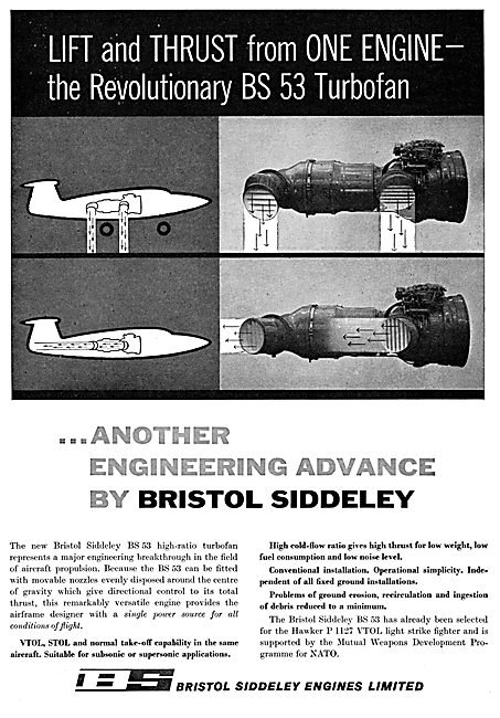 Bristol Siddeley BS53 Turbofan                                   