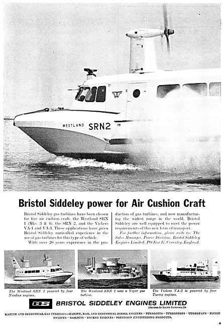 Bristol Siddeley Hovercraft Engines                              