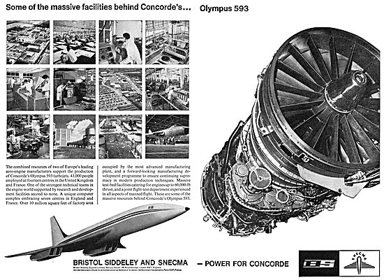 Bristol Siddeley SNECMA Olympus 593                              