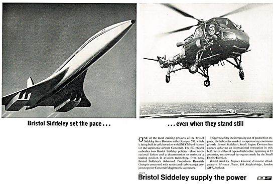 Bristol Siddeley Aero Engines Set The Pace                       