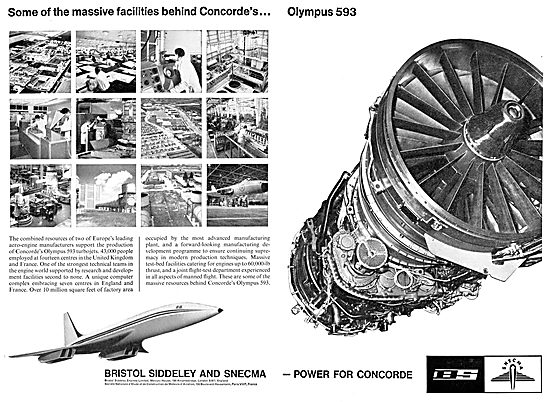 Bristol Siddeley SNECMA  Olympus 593                             