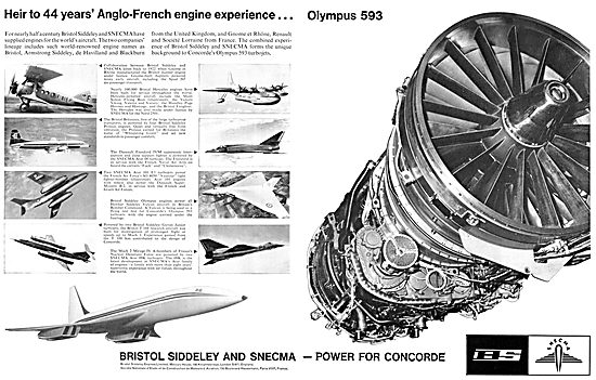 Bristol Siddeley SNECMA  Olympus 593                             