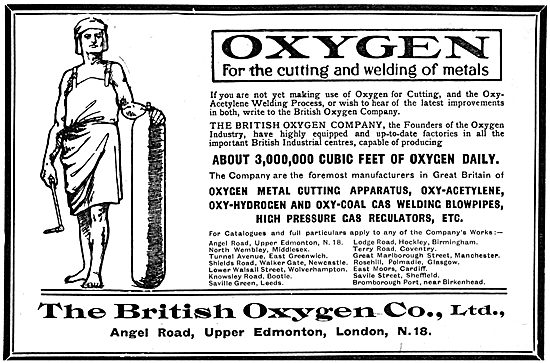 British Oxygen - Welding & Cutting                               