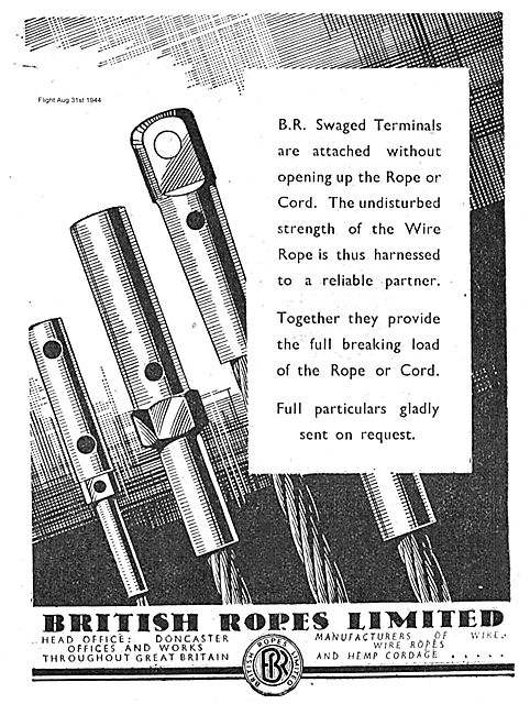 British Ropes Swaged Terminals For Wire                          