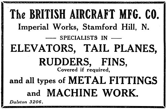 The British Aircraft Manufacturing Co                            