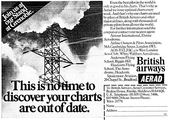 British Airways. Aerad Charts                                    