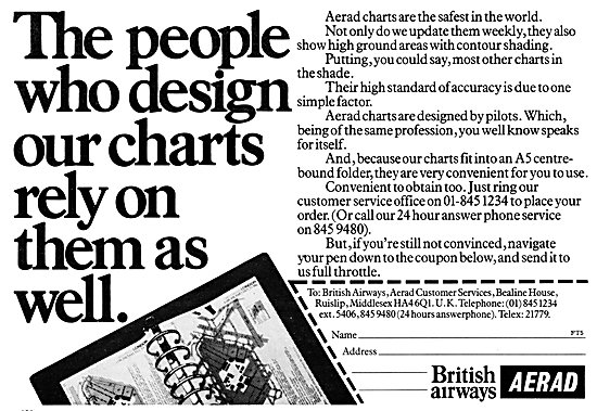 British Airways  Aerad Charts                                    
