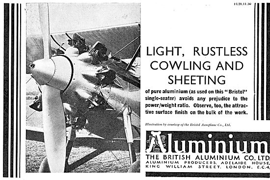 British Aluminium For Light,Rustless Cowlings For Aircraft       