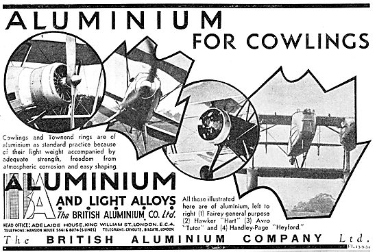 British Aluminium - RR Aluminium Alloys - Hiduminium             